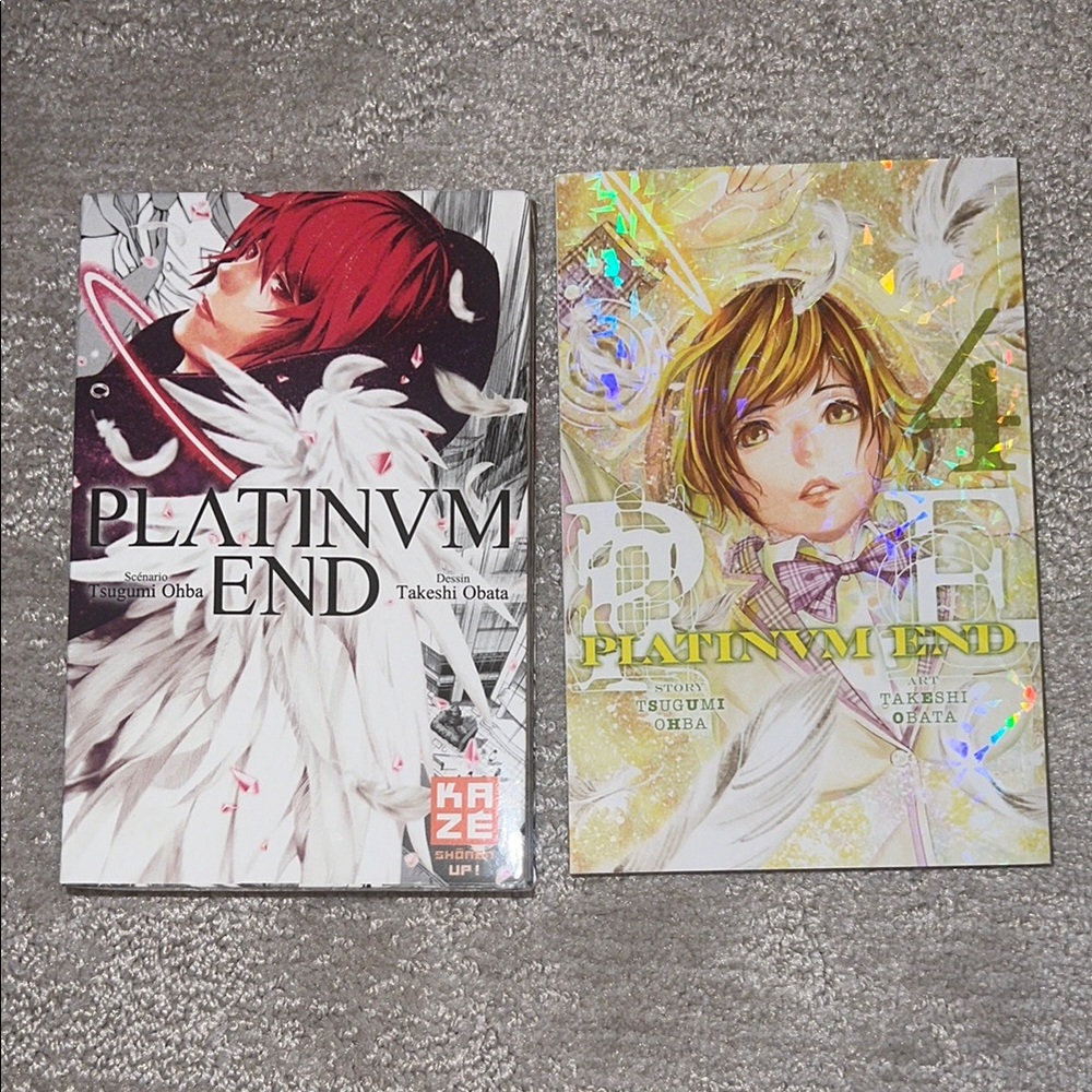 Platinum End Manga Set 1-3 and 4